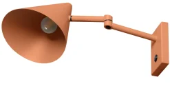 Wandlamp Marvis Metaal Zalm Roze - Giga Meubel
