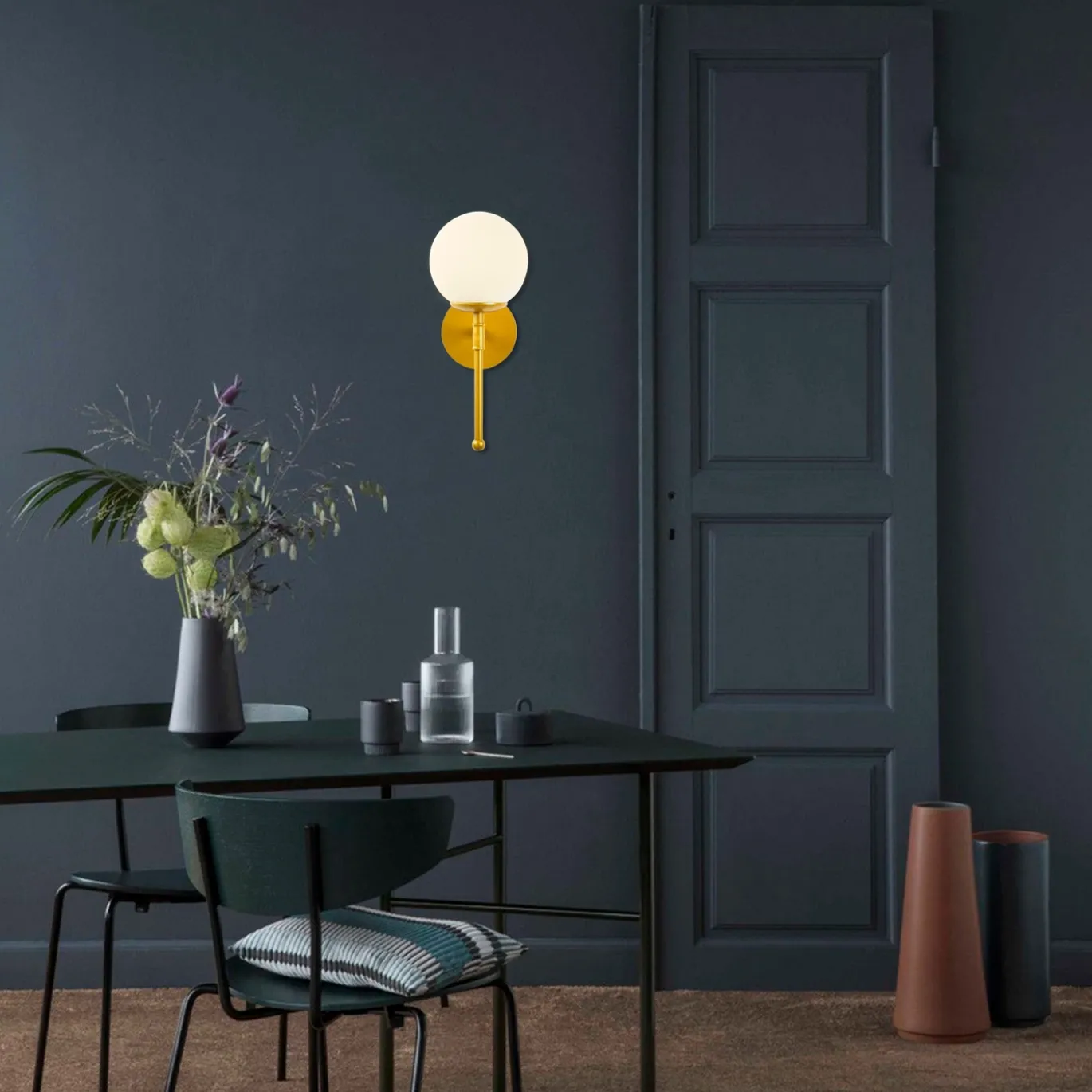 Wandlamp Mudoni Goud