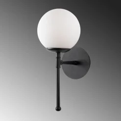 Wandlamp Mudoni Zwart