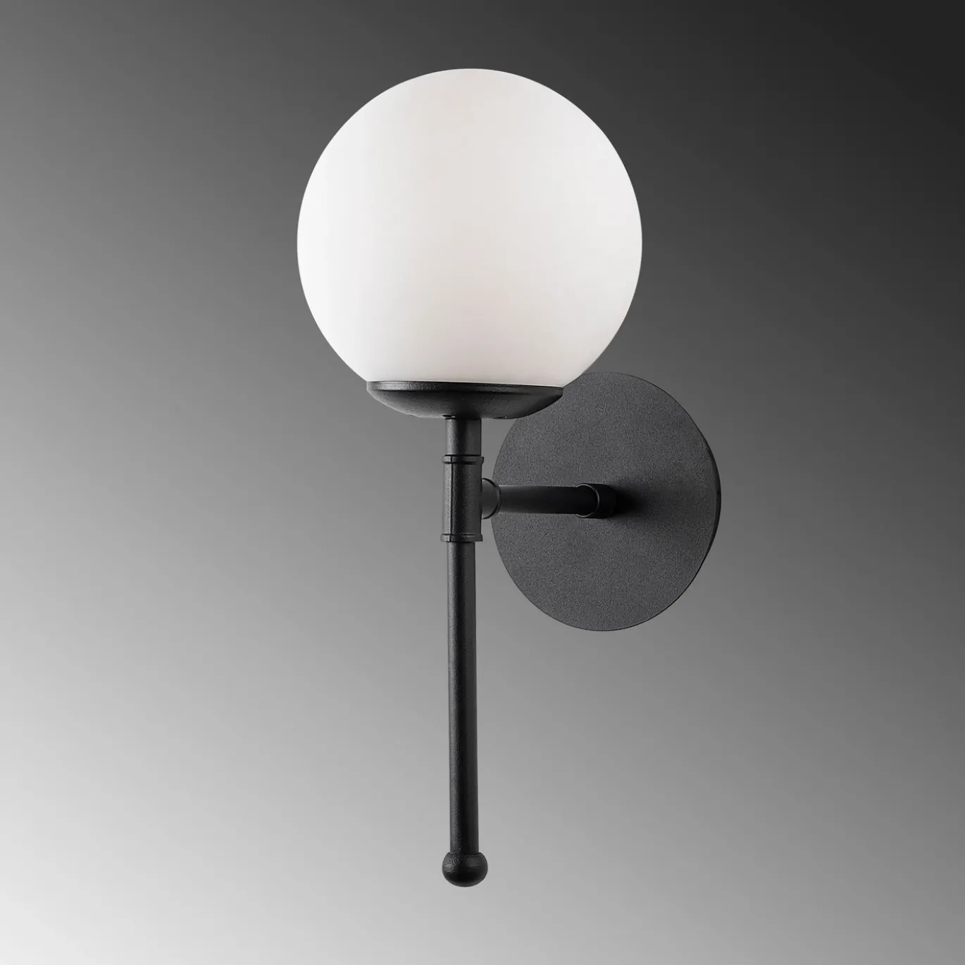 Wandlamp Mudoni Zwart