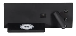 Wandlamp Nighty Right Zwart - Giga Meubel