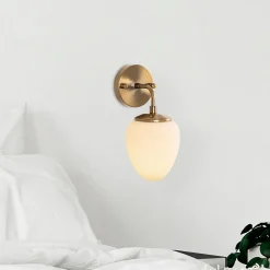 Wandlamp Nis Brass