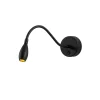Wandlamp Reading Drop Zwart