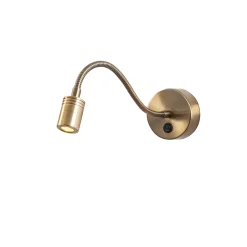 Wandlamp Reading Goud