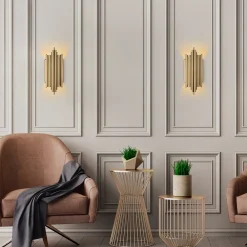 Wandlamp Reis Goud
