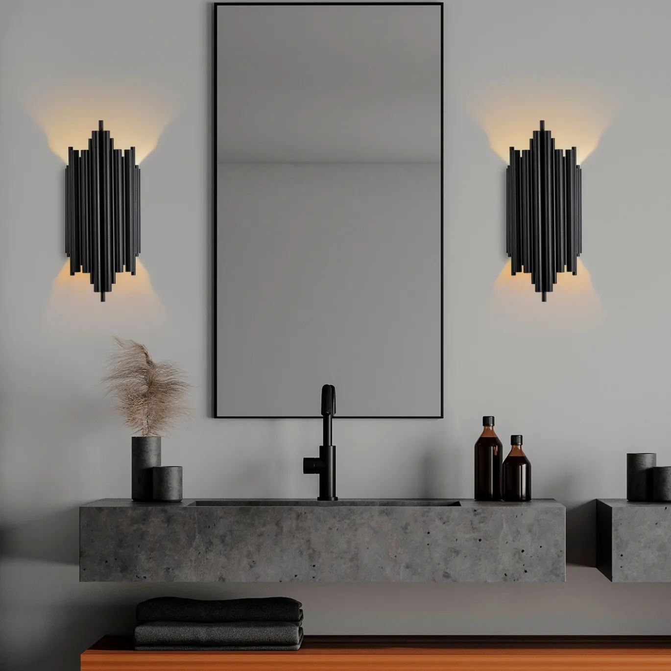 Wandlamp Reis Zwart