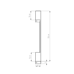 Wandlamp Sappo L Goud 3000K - Giga Meubel
