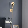 Wandlamp Sarmal Goud