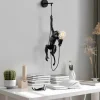 Wandlamp Singe Zwart