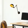 Wandlamp Sivani Zwart