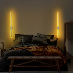 Wandlamp Sword Grijs 91cm