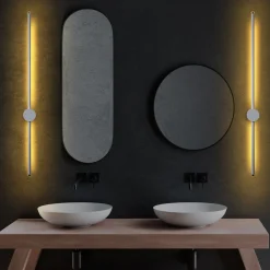 Wandlamp Sword Grijs 91cm