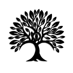 Wandlamp Tree Zwart