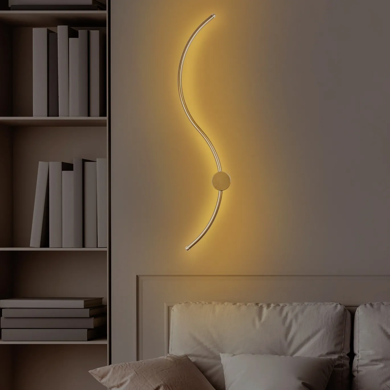 Wandlamp Uyan Goud