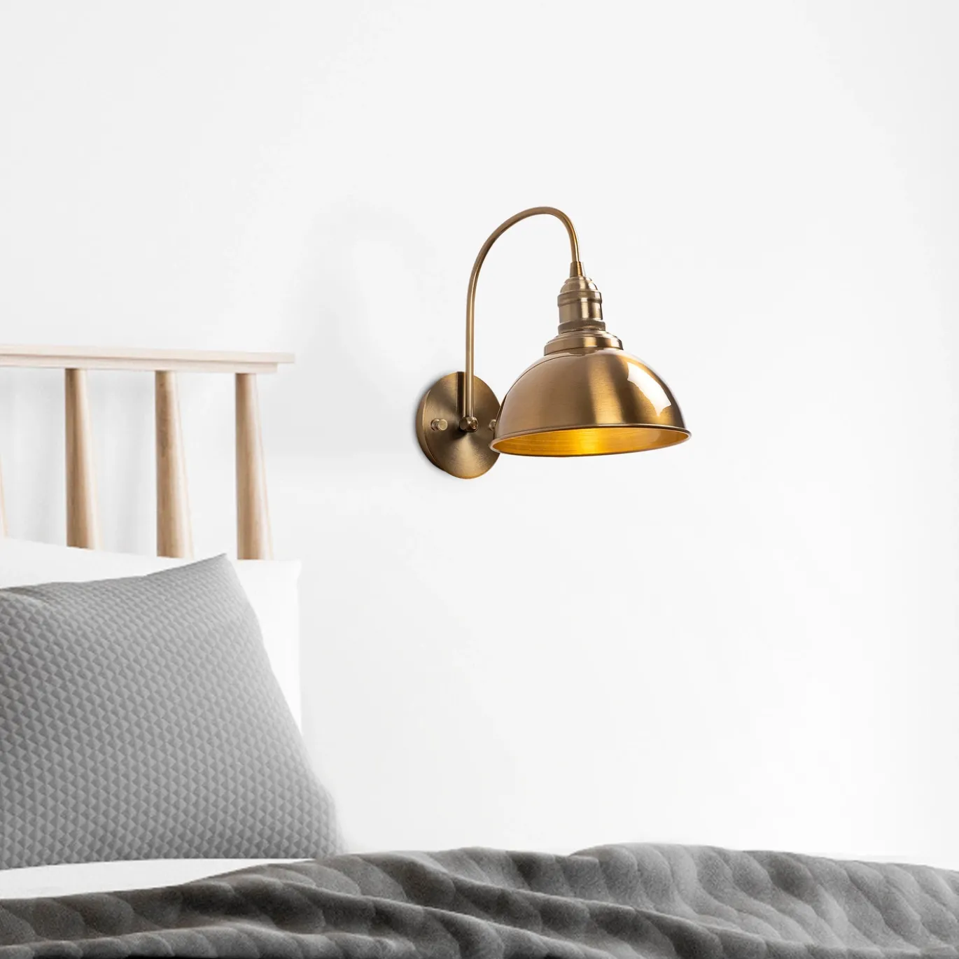 Wandlamp Varzan Goud