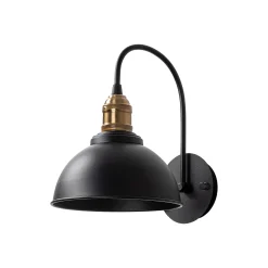 Wandlamp Varzan Zwart