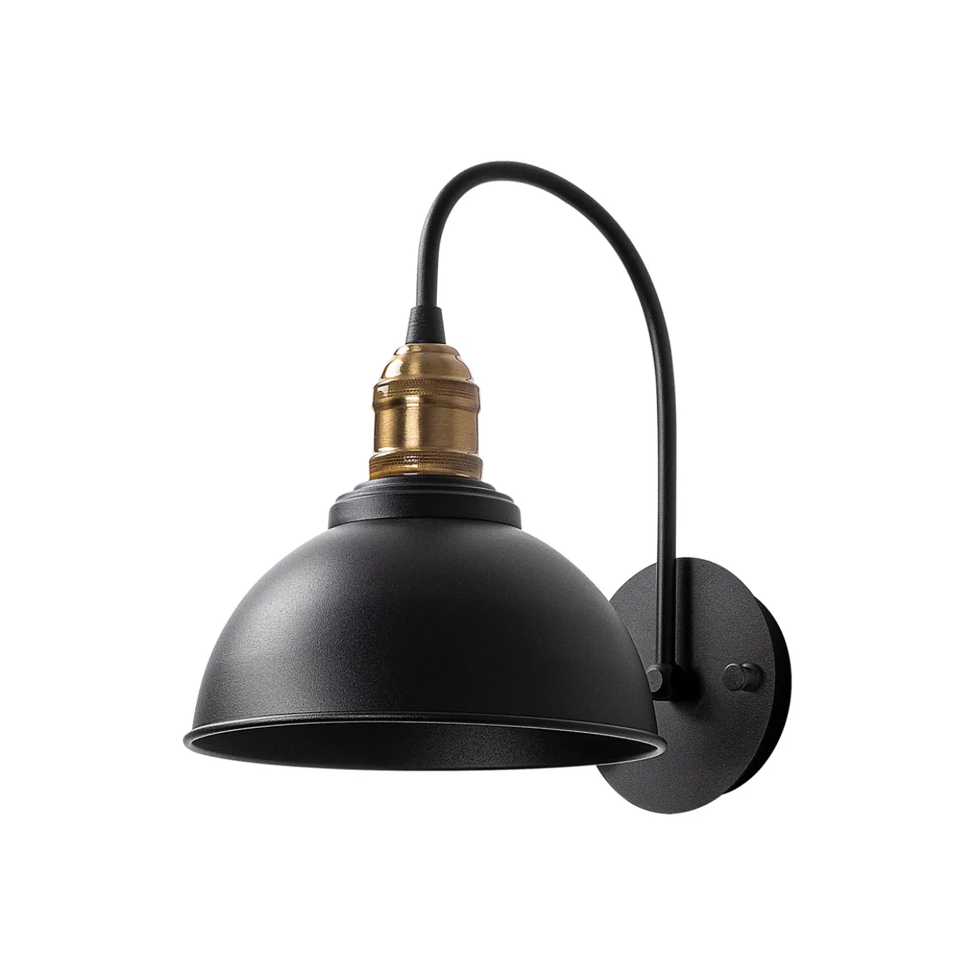 Wandlamp Varzan Zwart
