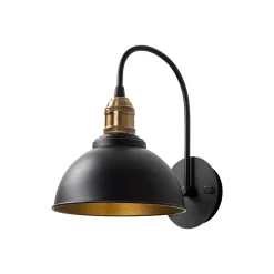 Wandlamp Varzan Zwart