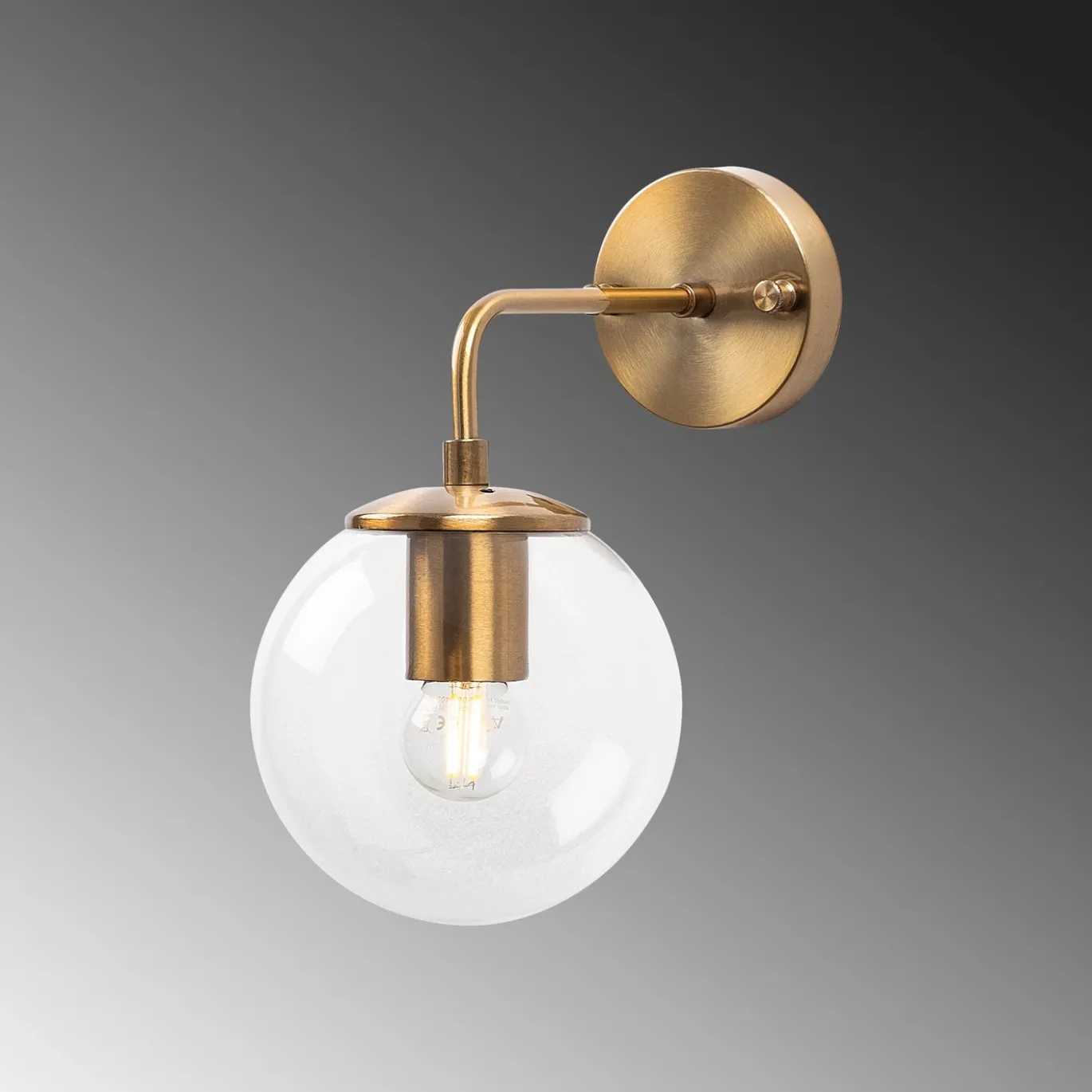 Wandlamp Viran Goud