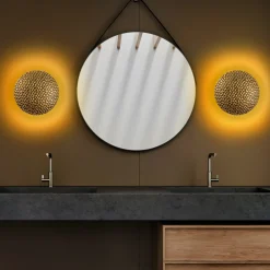 Wandlamp Yosma Cell Goud
