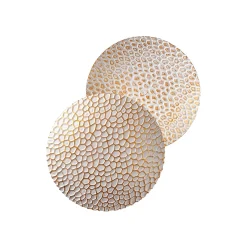 Wandlamp Yosma Cell Wit/Goud