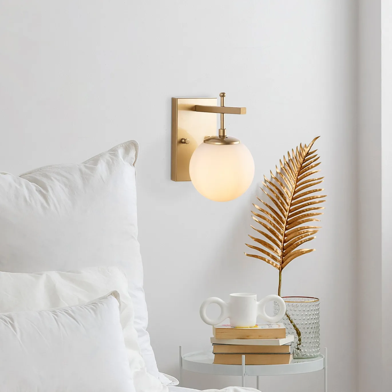 Wandlamp Zahar Goud