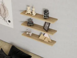 Wandplank Boss Naturel Set van 3