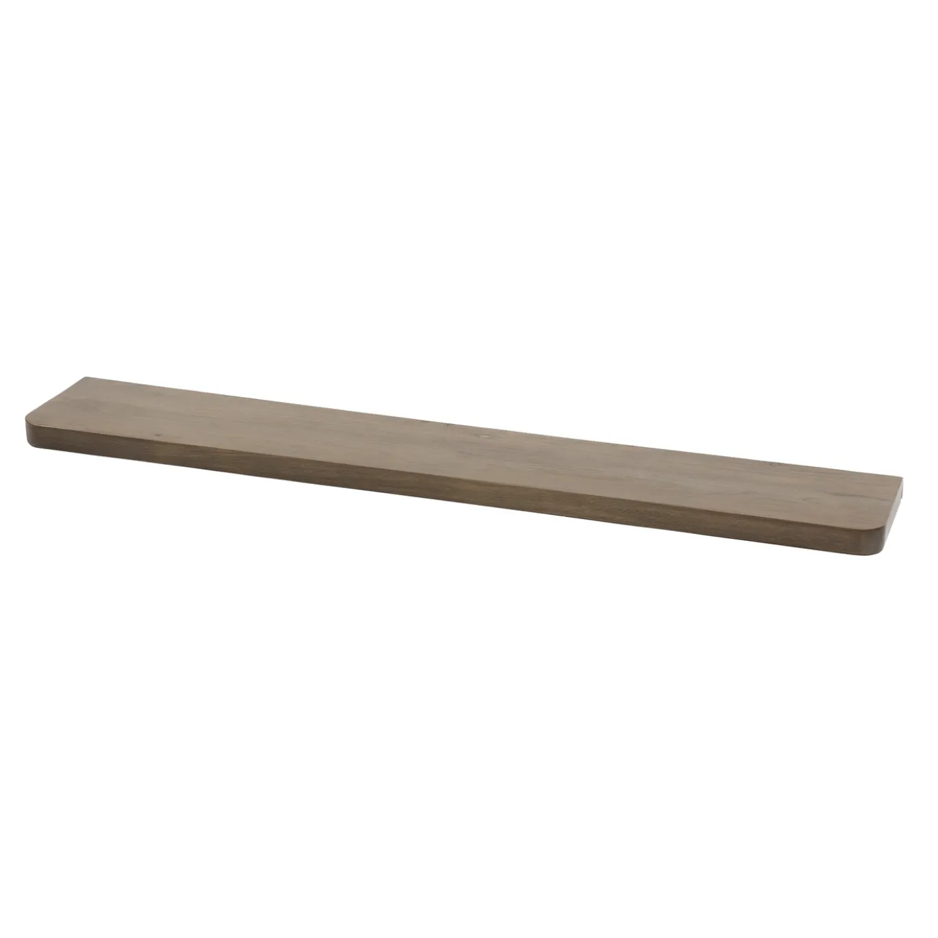 Wandplank Carve 120cm Massief Acacia Bruin - Giga Meubel