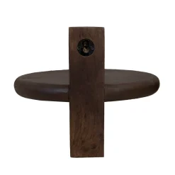 Wandplank Febe Bruin 25cm - Giga Meubel