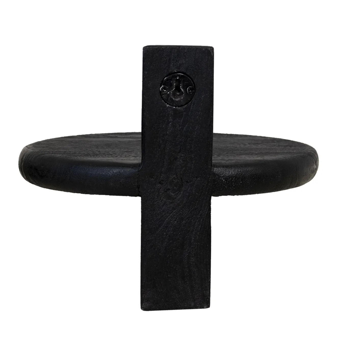 Wandplank Febe Zwart 25cm - Giga Meubel