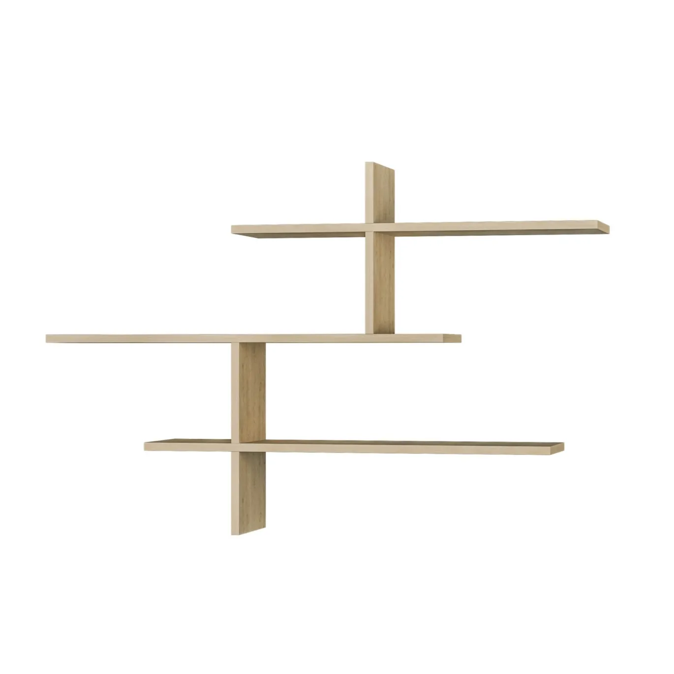 Wandplank Leo Melamine Naturel