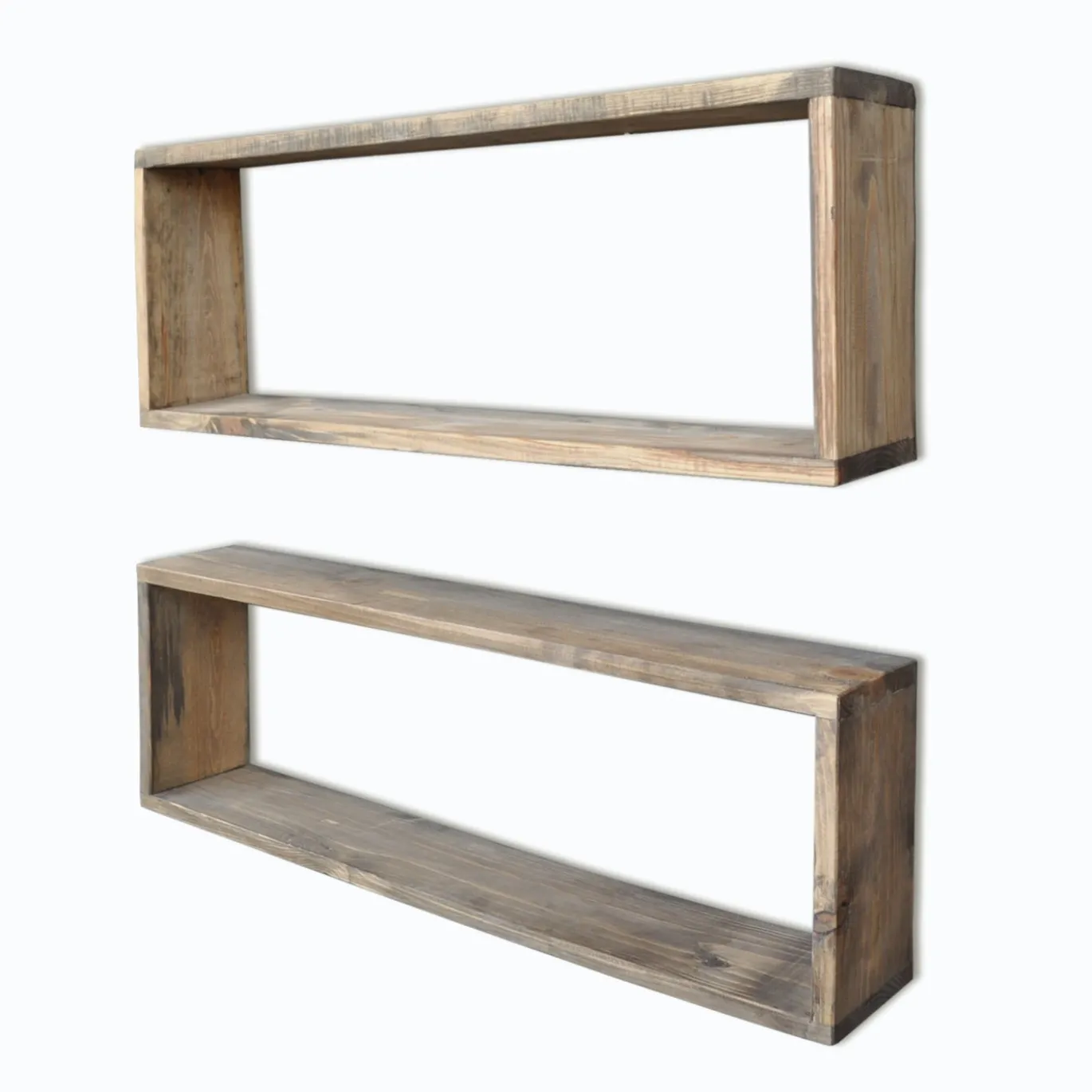 Wandplank Sjoerd Walnoot Set van 2