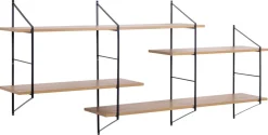 Wandplank Snolla Melamine Mat Wild Eiken 191cm - Giga Living