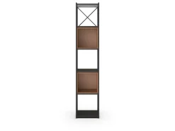 Wandrek Anya 180x36cm Zwart/Bruin - Giga Meubel