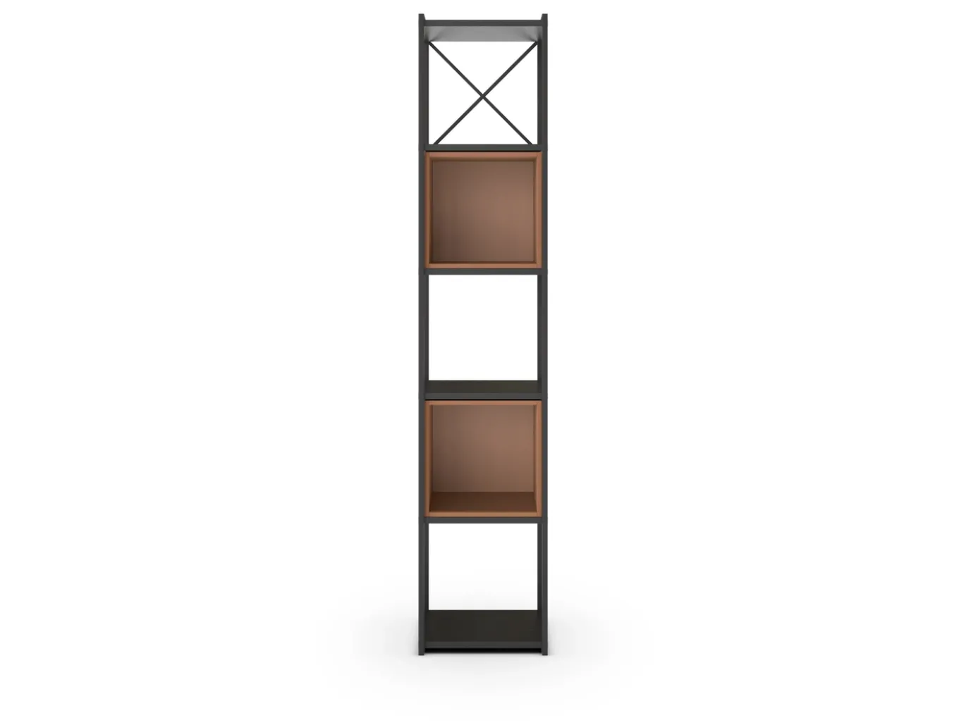 Wandrek Anya 180x36cm Zwart/Bruin - Giga Meubel