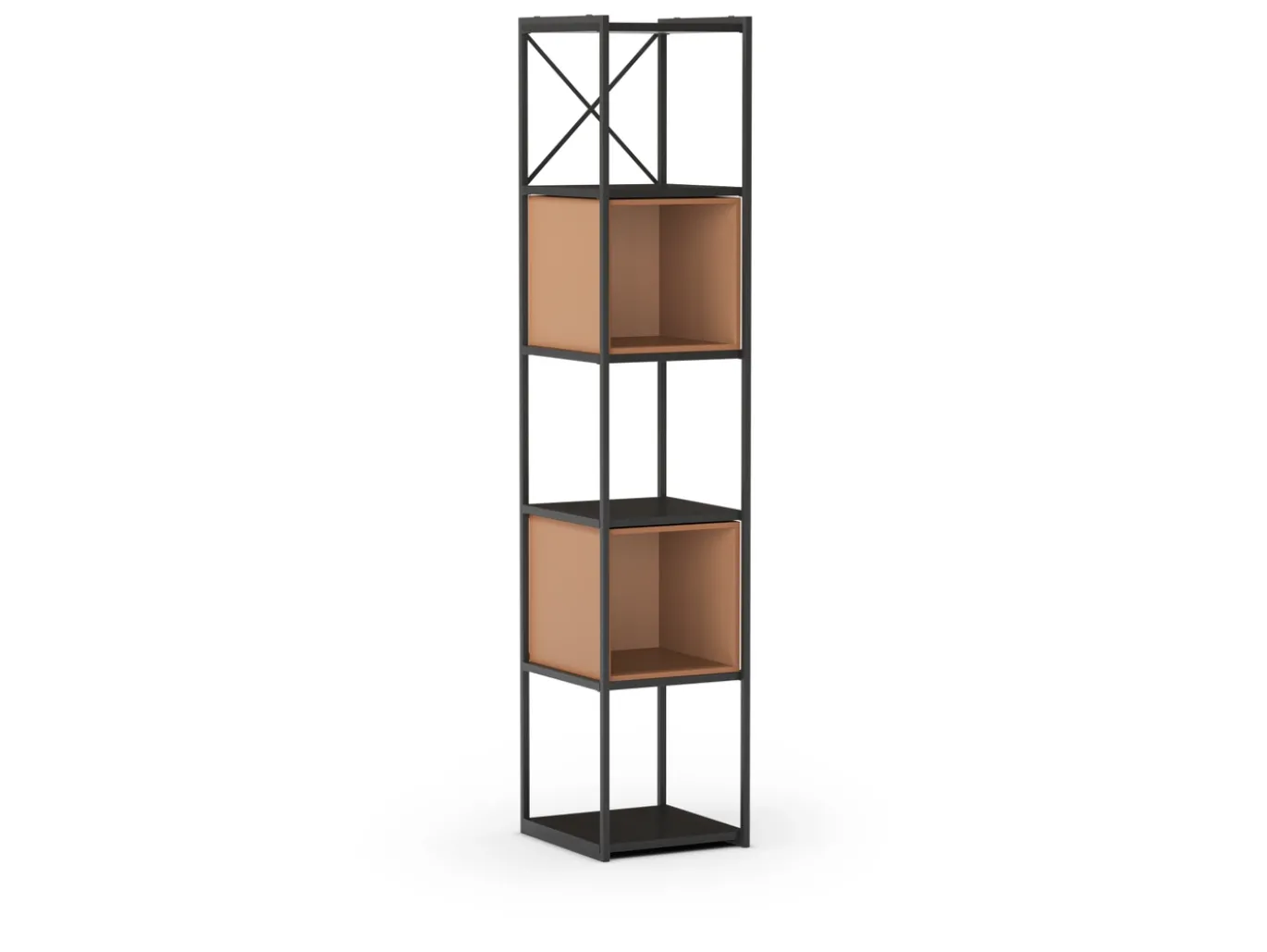 Wandrek Anya 180x36cm Zwart/Bruin - Giga Meubel