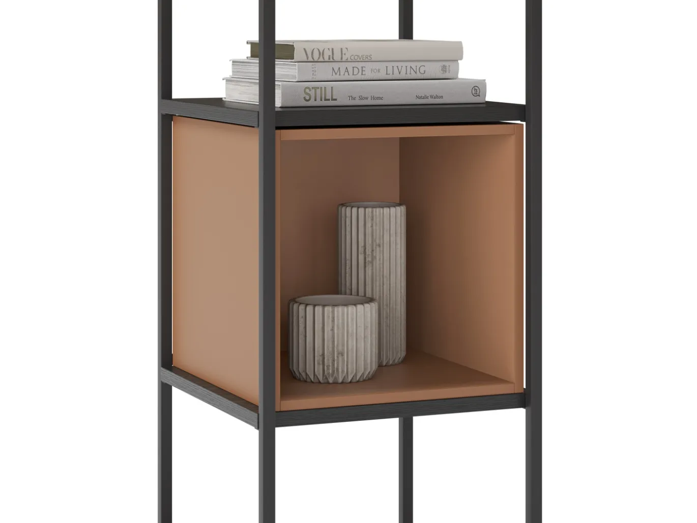 Wandrek Anya 180x36cm Zwart/Bruin - Giga Meubel