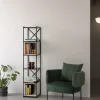 Wandrek Anya 180x36cm Zwart/Crème - Giga Meubel