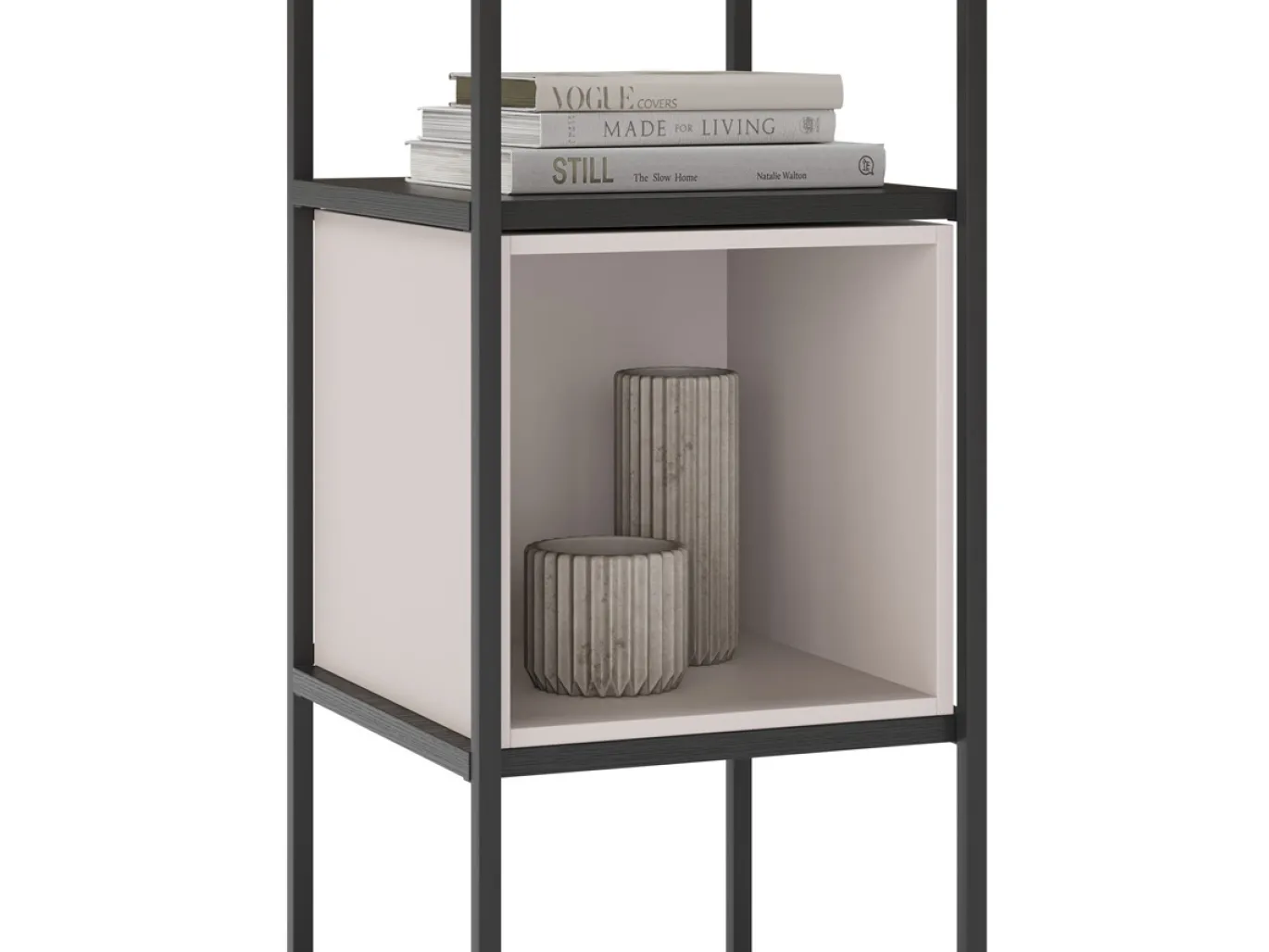 Wandrek Anya 180x36cm Zwart/Crème - Giga Meubel