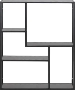 Wandrek Bronx MDF Zwart - Giga Living