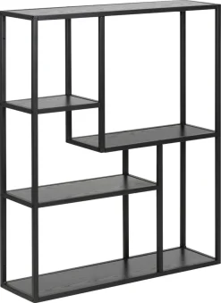 Wandrek Bronx MDF Zwart - Giga Living