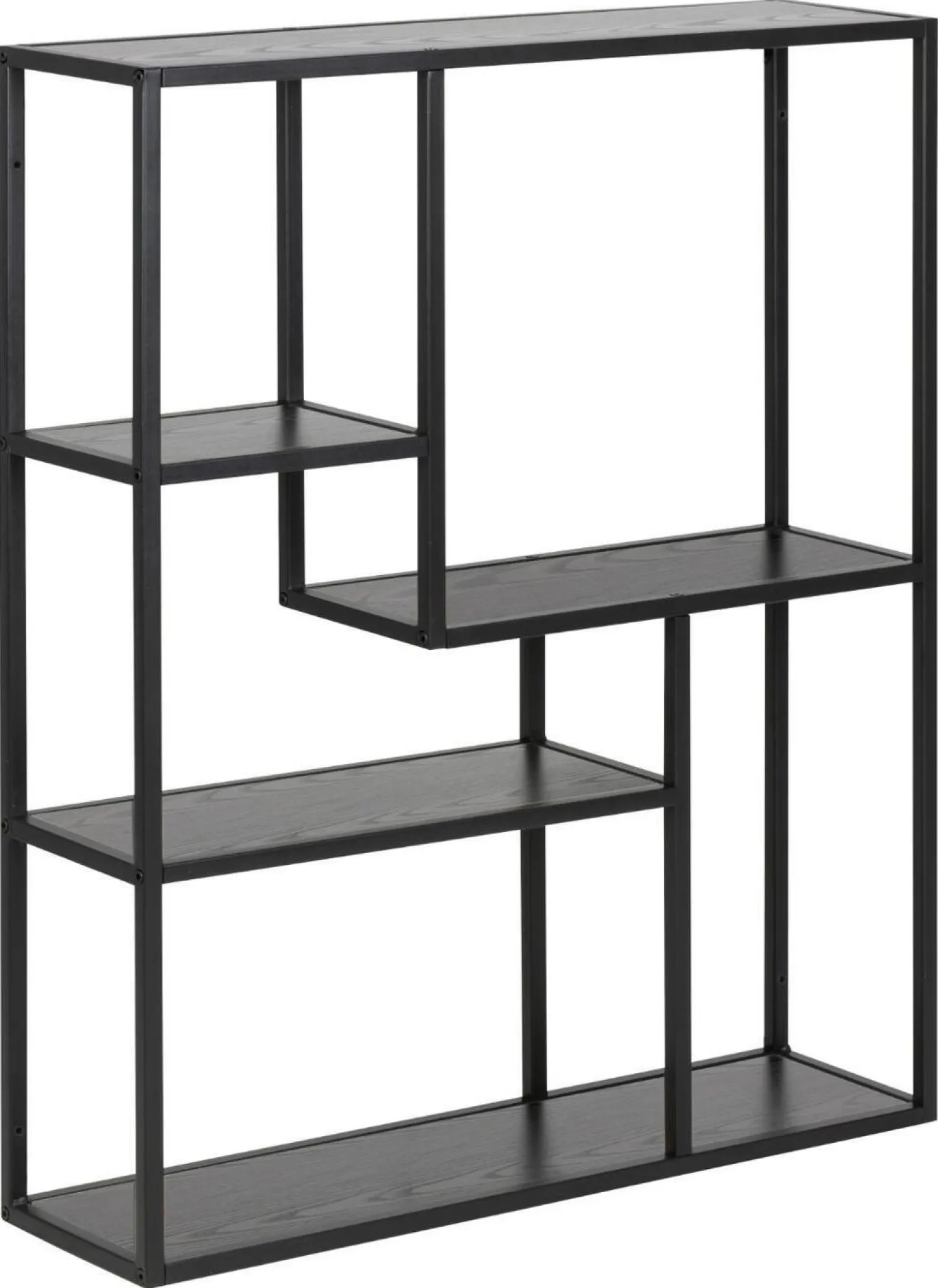 Wandrek Bronx MDF Zwart - Giga Living