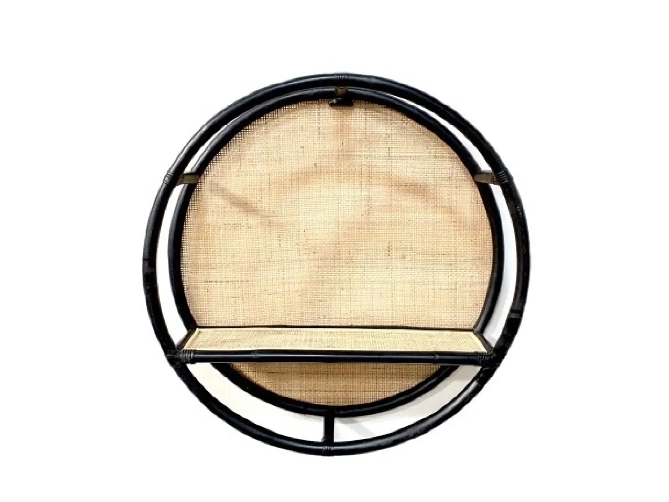 Wandrek Rotan/Webbing Zwart
