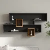 Wandschap Karen Antraciet/Walnoot 120cm
