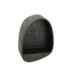 Wandschap Metallic Druppel Grijs - Giga Meubel