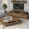 Woonkamer Meubel Set Ely Melamine Walnoot