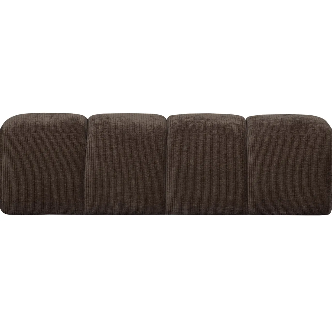 Woood Bankje Mojo 164cm Ribstof Bruin