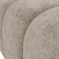 Woood Bankje Mojo 164cm Ribstof Donker Zand