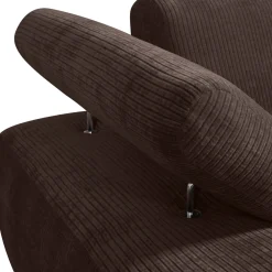 Woood Bank Mojo Element Chaise Longue Links Ribstof Bruin
