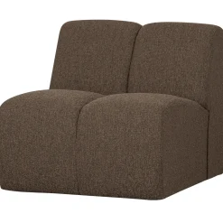 Woood Bank Mojo Element 1-Zits Bouclé Bruin
